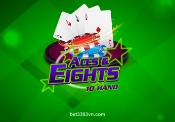 Trò chơi Aces & Eights 10 Hand tại bet3363