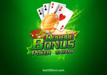 Hình ảnh Double Bonus Poker 10 Hand tại bet3363